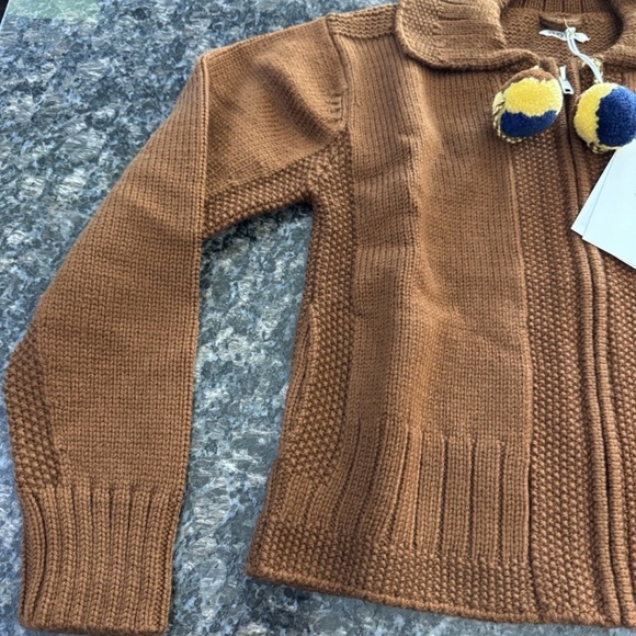 Bode. BODE MARION pompom-detailed wool cardigan. NWT Pick Size $850 Jacket coat - Picture 7 of 10